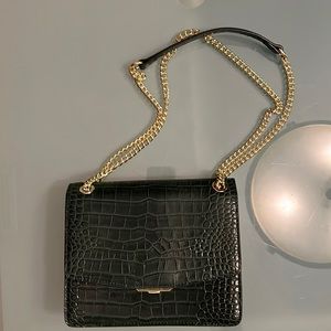 BCBGMAXAZRIA Lucinda forest green leather